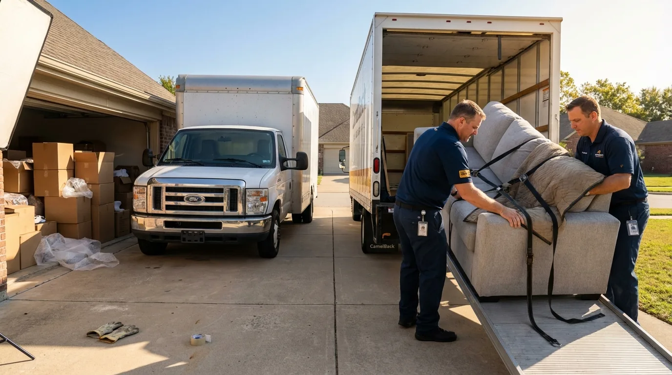 DIY truck vs professional crew comparison in Woodridge